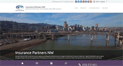 Desktop Screenshot of insurancepartnersnw.com